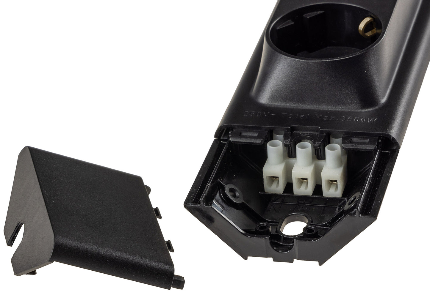 LED Unterbauleuchte schwarz mit USB A+C PD, 60cm, Neutralweiß und warmweiß