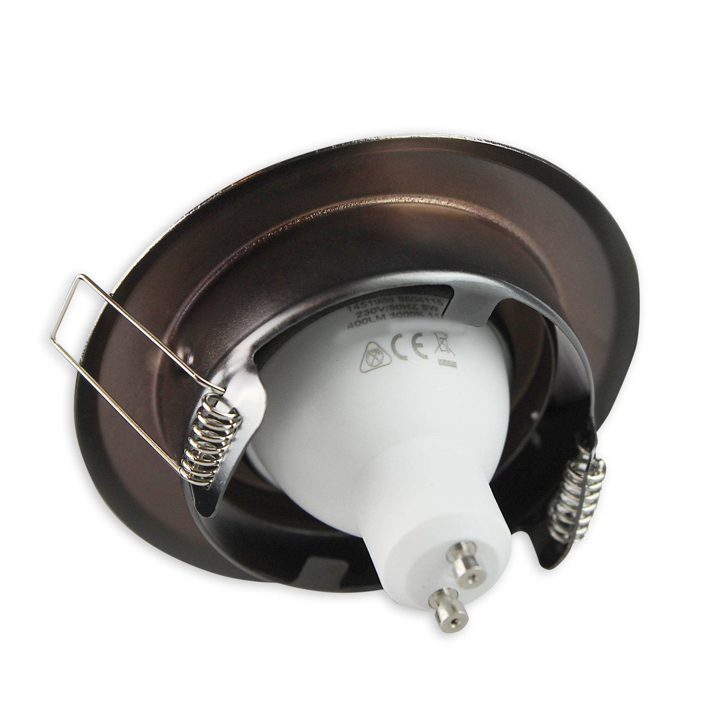 Einbaurahmen rund GU10 MR16 schwenkbar 80-85mm Gehäuse Einbauleuchte Spot LED