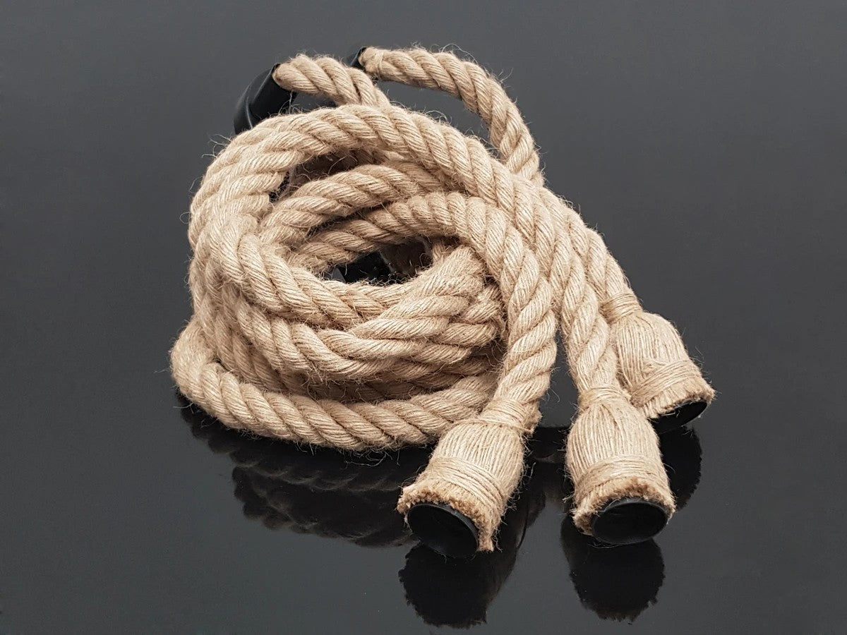 LED-Hängeleuchte Pendelleuchte – 3x E27 Fassung in Jute-Optik (1,5m)