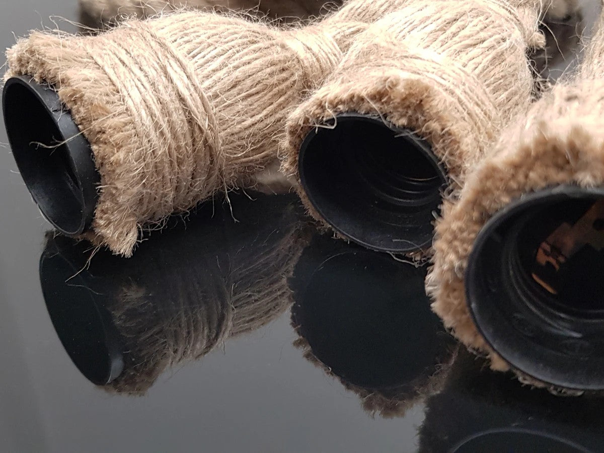LED-Hängeleuchte Pendelleuchte – 3x E27 Fassung in Jute-Optik (1,5m)