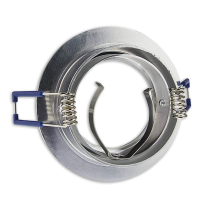 LED Einbaustrahler GU10 230V 1-9 Watt rund eckig Einbauspot 68mm Bohrloch