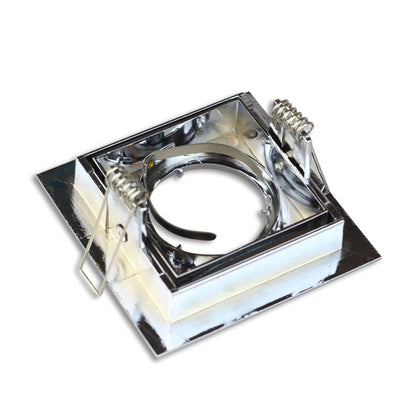 LED Einbaustrahler eckig schwenkbar 1-9W 230V GU10 Einbau-Spot Strahler 80mm