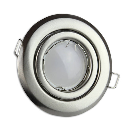 LED Einbaustrahler MR16 12V, rund & schwenkbar, 5–7W, 80–85 mm