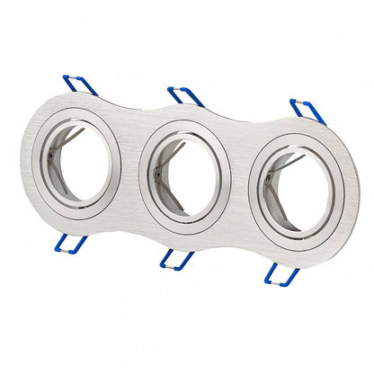 LED Einbaustrahler MR16 flach rund schwenkbar 1-3 flammig Einbauleuchte