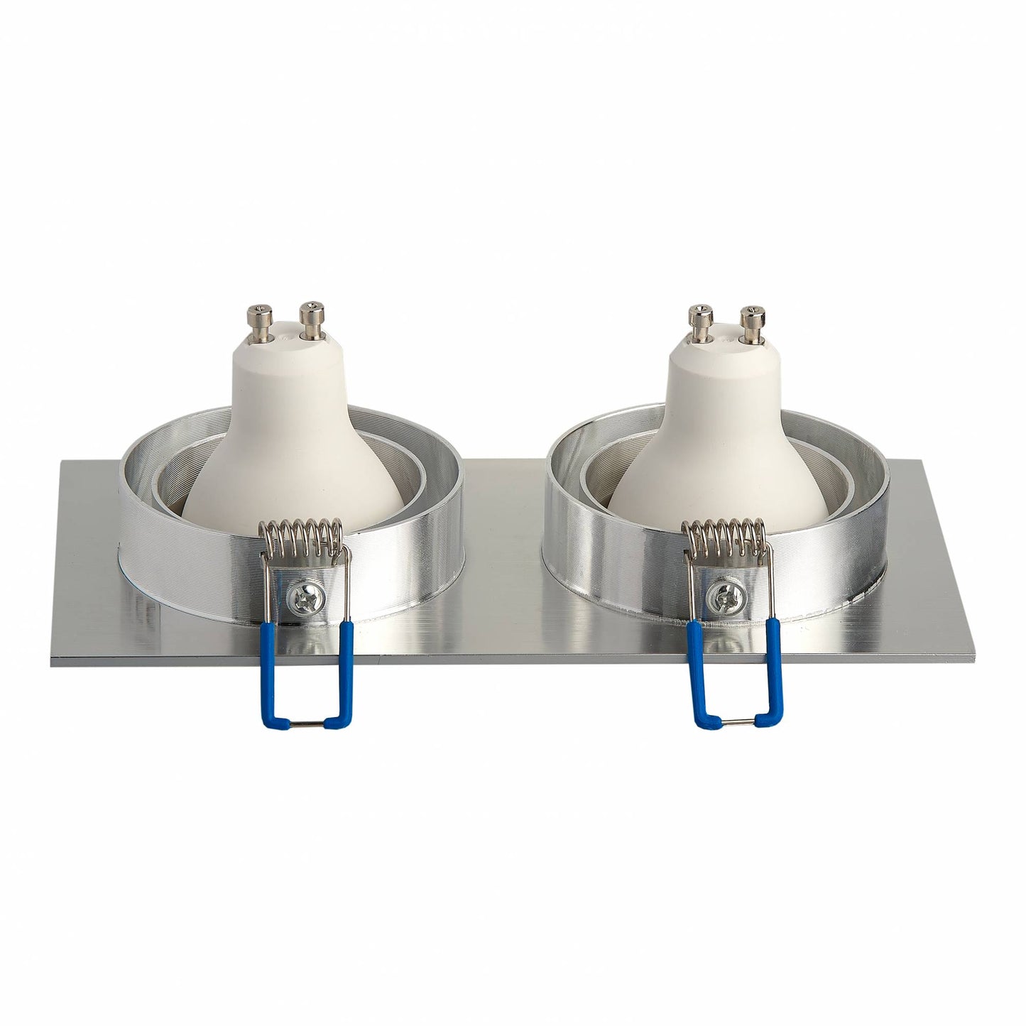 LED Einbaustrahler 1-9W 1 2 3 flammig schwenkbar eckig flach GU10 230V