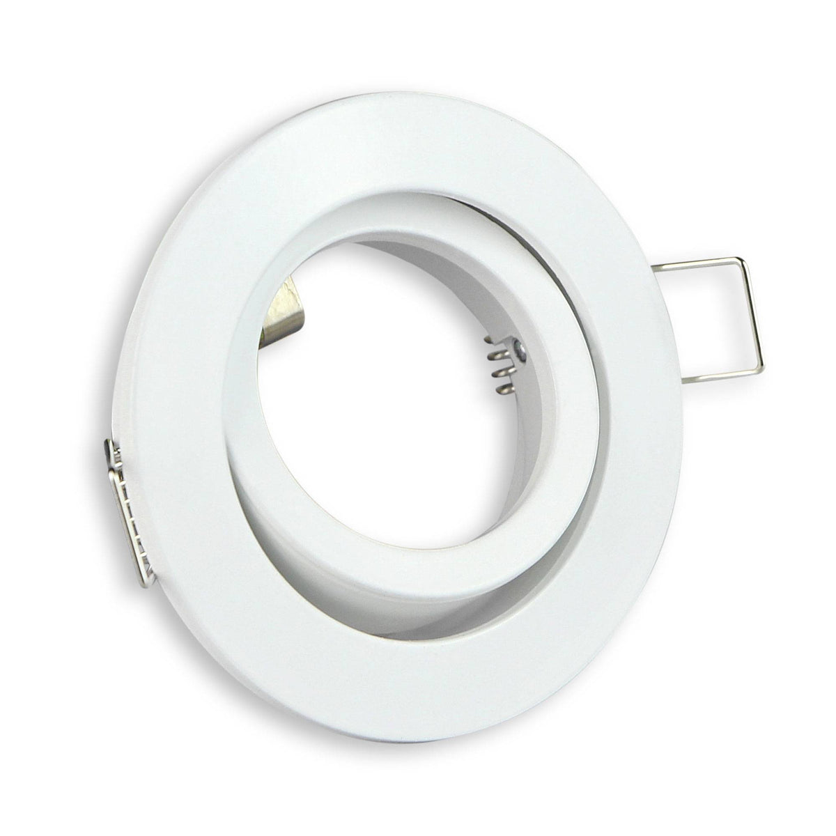 Einbaurahmen rund GU10 MR16 schwenkbar Rahmen 70mm Einbauleuchte Einbauspot LED