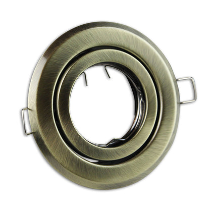 Einbaurahmen rund GU10 MR16 schwenkbar 80-85mm Gehäuse Einbauleuchte Spot LED