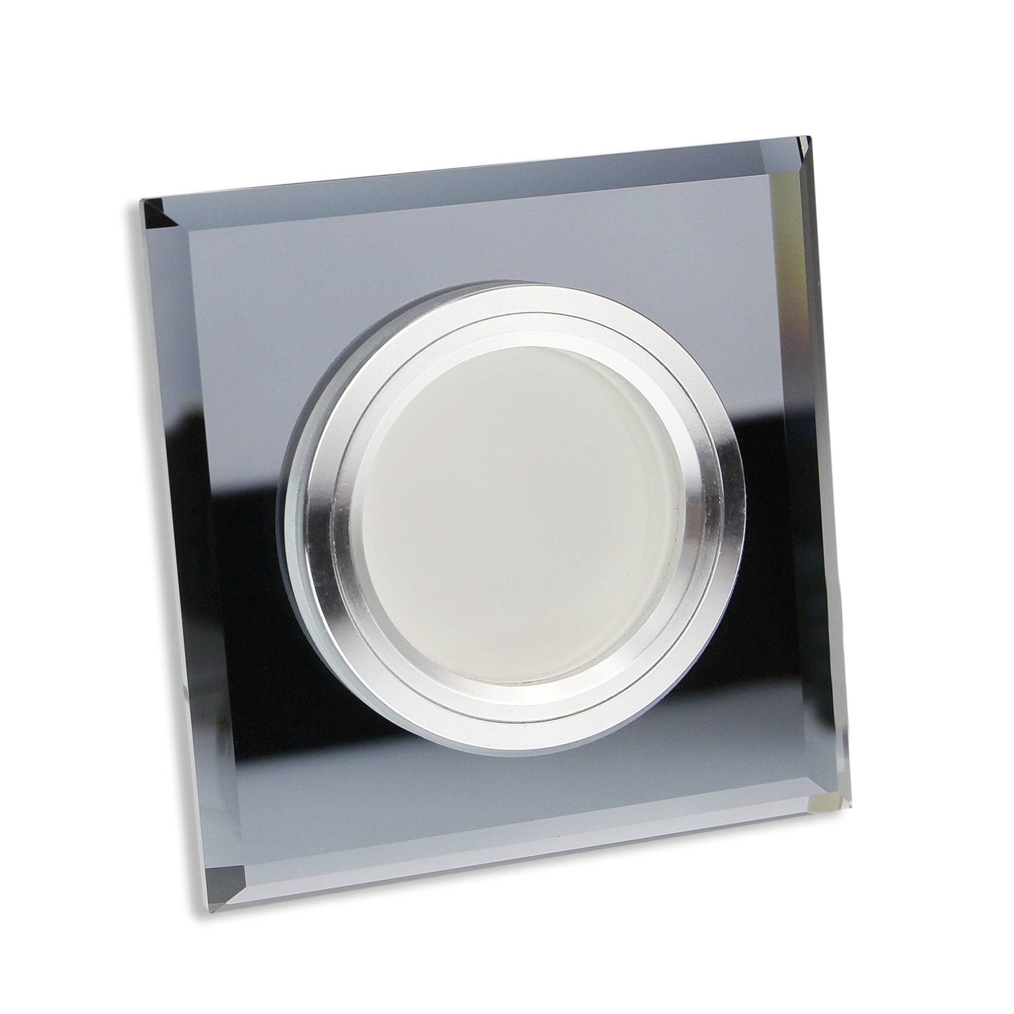 LED Einbaustrahler MR16 12 Volt 5-7 Watt rund eckig Einbauspot Glas 60-70mm