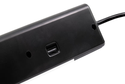 Möbelsteckdose 3-fach Schalter USB Steckdosenleiste Schreibtisch Büro Küche 1,4m