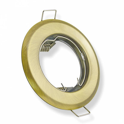 Einbaurahmen GU10 MR16 rund 55-60mm Gehäuse Einbauleuchte Einbauspot LED Halogen