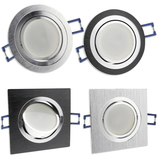LED Einbaustrahler super flach 3-6,5W Aluminium Einbauspot Leuchte