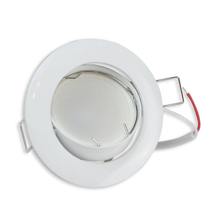 LED Einbaustrahler rund schwenkbar flach 3W 5W 6,5W Aluminium Einbau-Spot