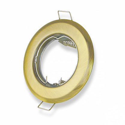 Einbaurahmen GU10 MR16 rund 55-60mm Gehäuse Einbauleuchte Einbauspot LED Halogen