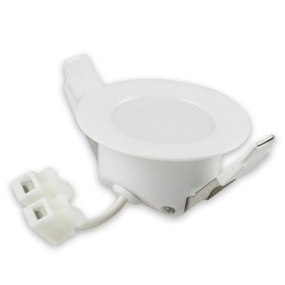 LED Einbaustrahler Badezimmer 30mm Tiefe 4W 6W 8W IP 44 230Volt Einbauspot