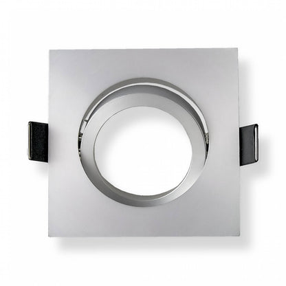 LED Einbaustrahler GU10 12 Volt 5-7 Watt rund eckig schwenkbar Einbauspot 70mm