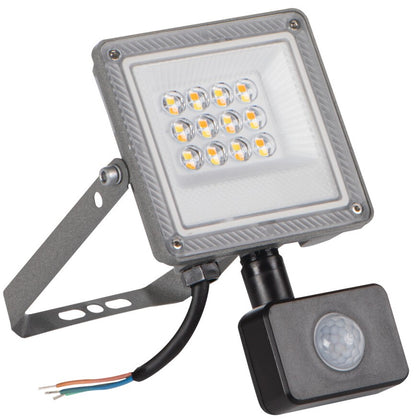 LED Fluter Außenstrahler mit Farbtemperatur (3000K/4000K/6500K) & optionalem Bewegungsmelder – IP65/IP44 Wasserdicht – LED Scheinwerfer 10-100W für Garten, Hof & Garage