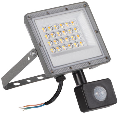 LED Fluter Außenstrahler mit Farbtemperatur (3000K/4000K/6500K) & optionalem Bewegungsmelder – IP65/IP44 Wasserdicht – LED Scheinwerfer 10-100W für Garten, Hof & Garage