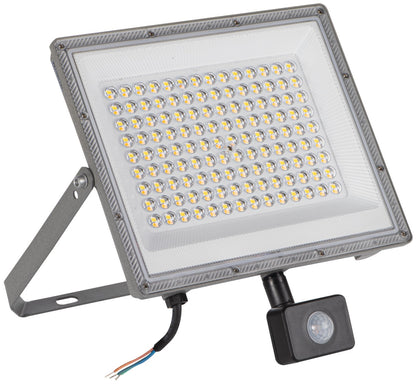 LED Fluter Außenstrahler mit Farbtemperatur (3000K/4000K/6500K) & optionalem Bewegungsmelder – IP65/IP44 Wasserdicht – LED Scheinwerfer 10-100W für Garten, Hof & Garage