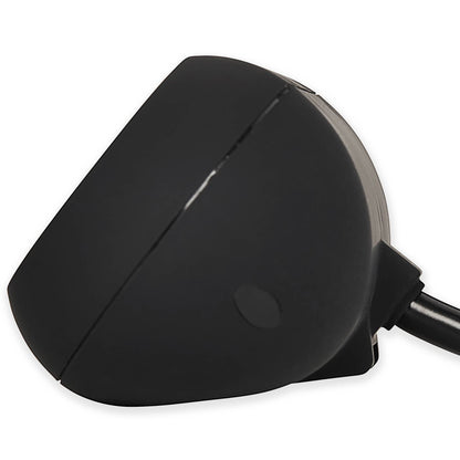 Tisch-Steckdose 2-fach 2x USB schwarz Küche Büro Steckdosenleiste Schreibtisch
