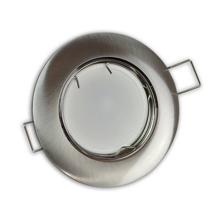 LED Einbaustrahler rund schwenkbar flach 3W 5W 6,5W Aluminium Einbau-Spot