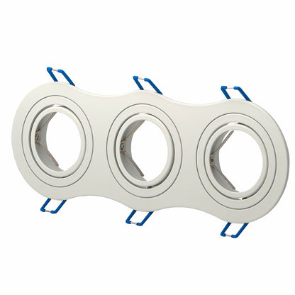 LED Einbaustrahler IP44 3-6,5W schwarz Bad dimmbar Badezimmer Deckenstrahler