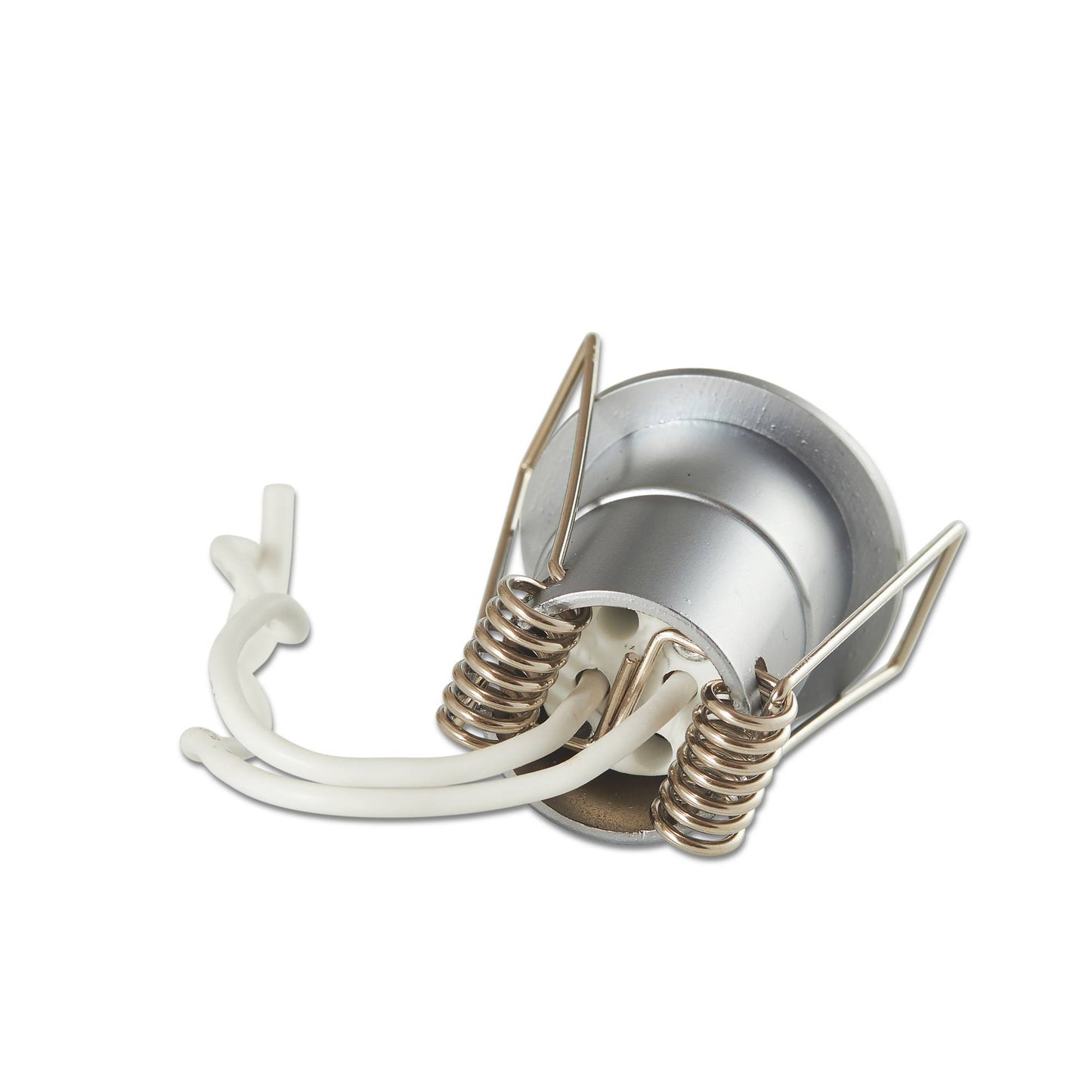 Einbau-Rahmen rund G4 Rahmen 25mm Einbaustrahler Spot LED Halogen weiß grau