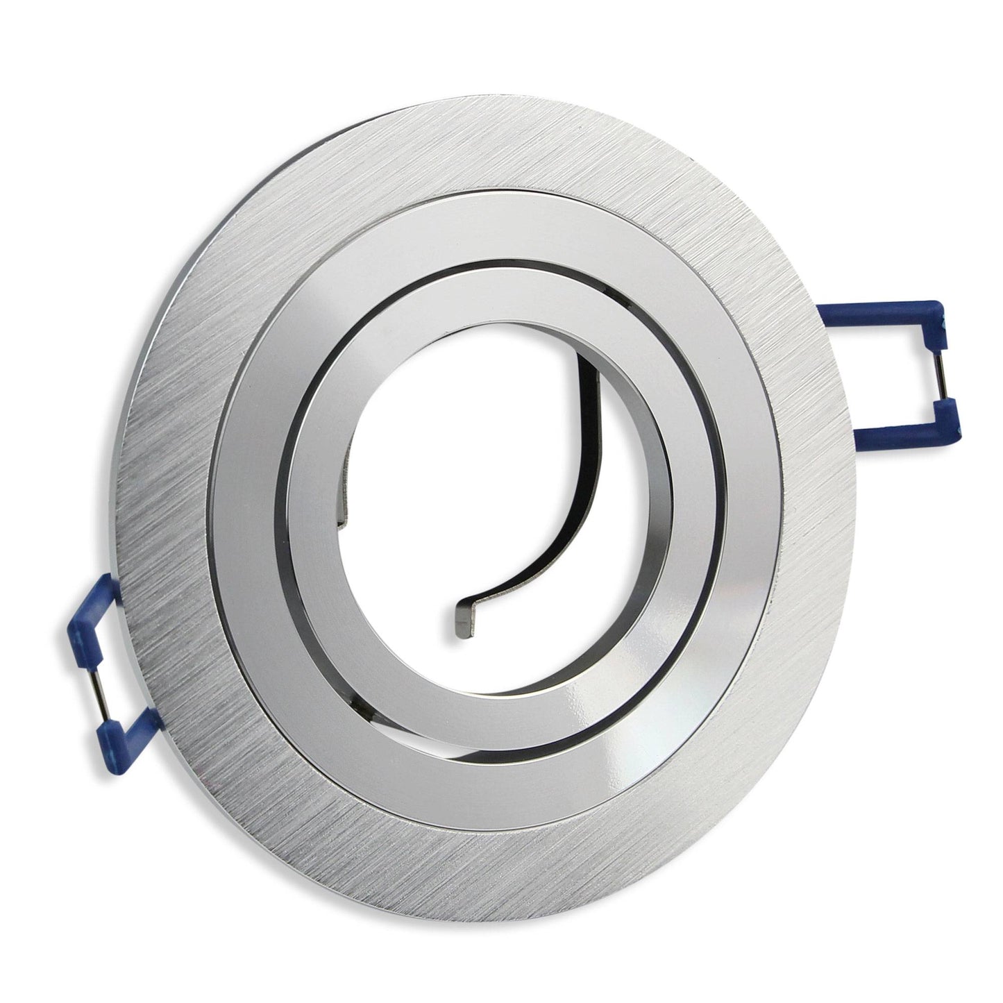 LED Einbaustrahler 230 Volt 5-7W rund eckig Einbauspot Alu 80mm Bohrloch Lampe