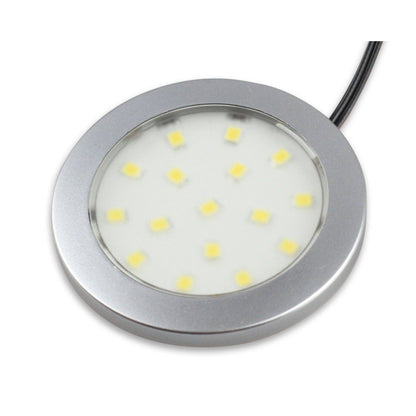 LED Unterbauleuchte Küche 3er rund eckig Küchenleuchte Unterbaulampe Licht