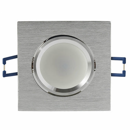 LED Einbaustrahler schwenkbar eckig 5-7W MR16 Deckenstrahler 70mm Leuchte Spot