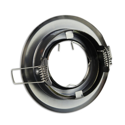 LED Einbaustrahler MR16 12V, rund & schwenkbar, 5–7W, 80–85 mm