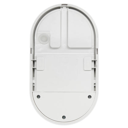 LED Wandleuchte mit Bewegungsmelder oval Außen-Leuchte IP54 Wandlampe Wand-Spot