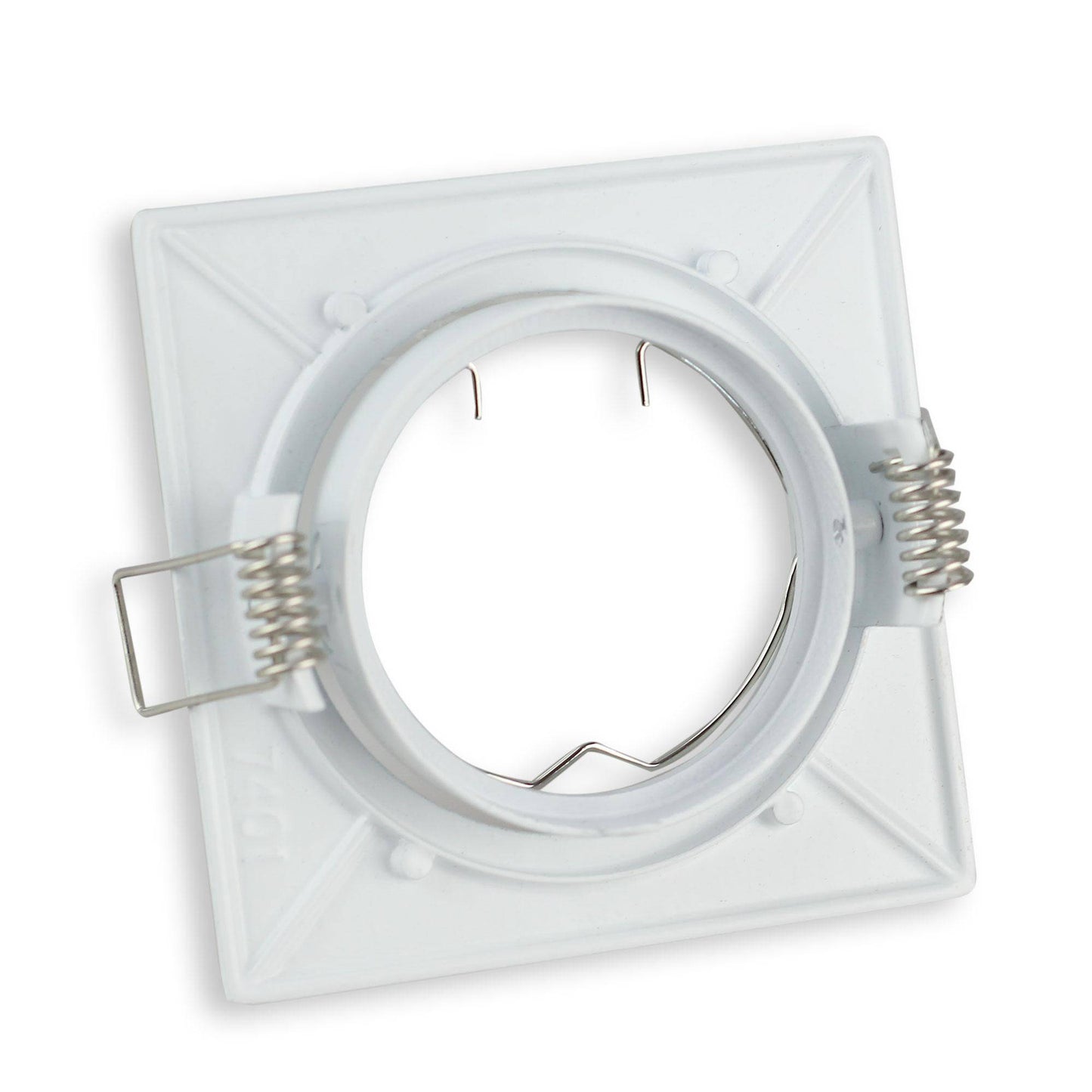 LED Einbaustrahler MR16 12V 5-7 Watt eckig Einbauspot 75mm Bohrloch