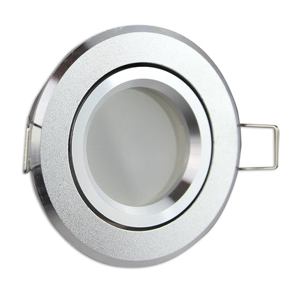 LED Einbaustrahler schwenkbar 30mm Tiefe 3W 5W 6,5W Aluminium 230 Volt