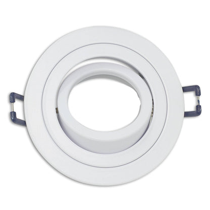 LED Einbaustrahler rund 230V GU10 1W-9W Einbau-Spot Strahler 75-85mm