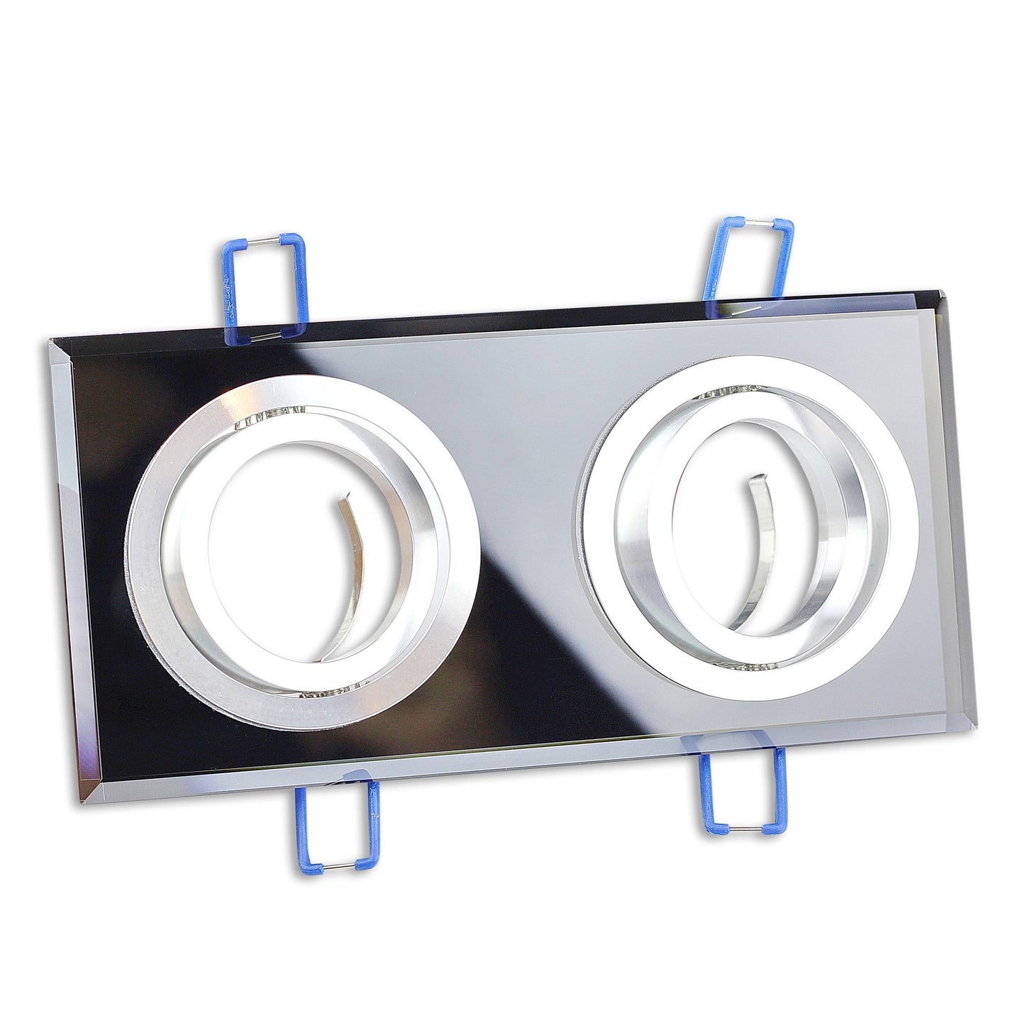 LED Einbaustrahler 5-7W Glas 2-fach Spot MR16 Einbauleuchte Deckenleuchte