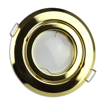 LED Einbaustrahler MR16 12V, rund & schwenkbar, 5–7W, 80–85 mm