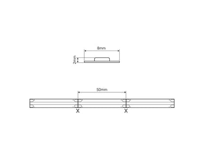 LED Streifen 24V COB 4000K Neutralweiß – 5m Rolle, Dimmbar, IP20, 5 Jahre Garantie