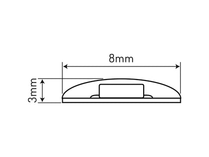 LED-Streifen – 5m, Kaltweiß (6500K), 960 lm/m, dimmbar, 600 SMD 2835 LEDs