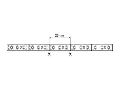 LED Streifen 600 SMD 12V 4000K 9,6W - 5 Meter Rolle