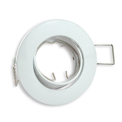 Einbaurahmen rund GU11 MR11 schwenkbar Gehäuse 35mm Einbaustrahler Einbauspot