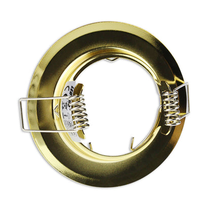 Einbaurahmen GU10 MR16 rund 55-60mm Gehäuse Einbauleuchte Einbauspot LED Halogen