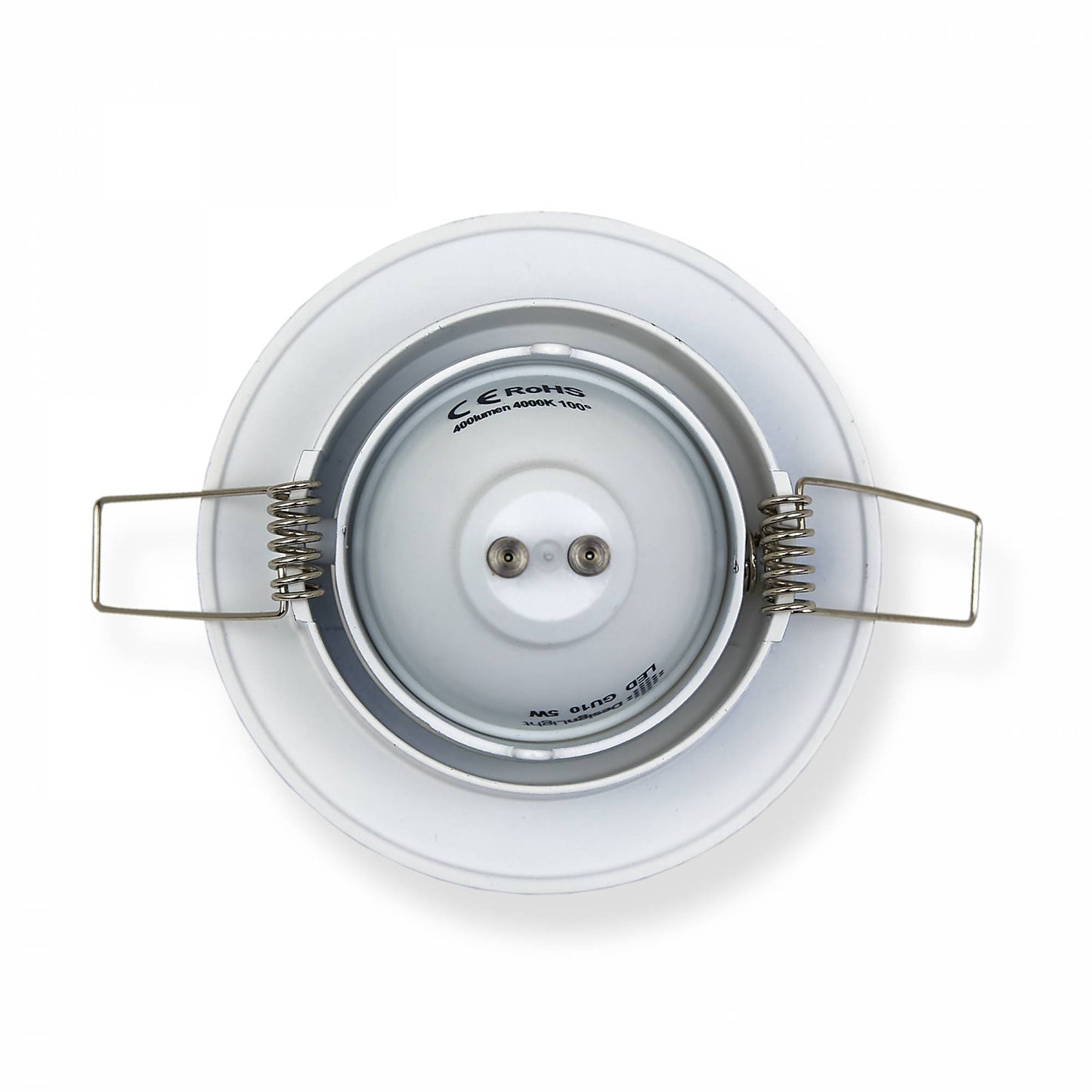 Einbaurahmen rund GU10 MR16 schwenkbar 75-80mm Gehäuse Einbaustrahler Spot LED