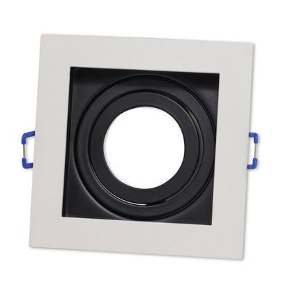 LED Einbaustrahler 1-9W eckig rund 230V GU10 90-95mm Bohrloch schwenkbar