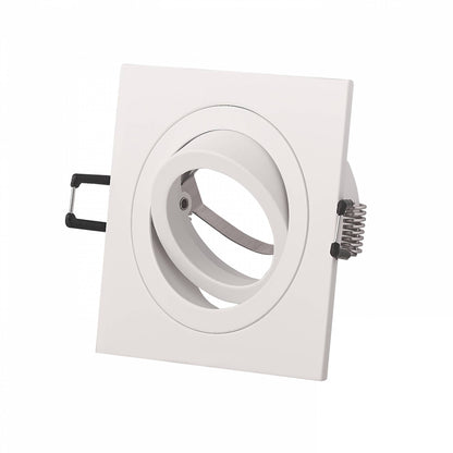 LED Einbaustrahler eckig dimmbar 3-6,5W 230V Spot Einbauleuchte 80mm Panel