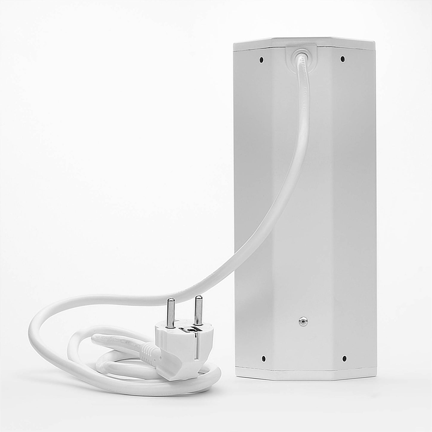 Steckdose Aluminium weiß Ecksteckdose Küchensteckdose Ecke