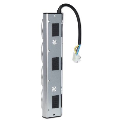 Mehrfachsteckdose 3-fach 2x USB silber Steckdosenverteiler Steckdosenadapter