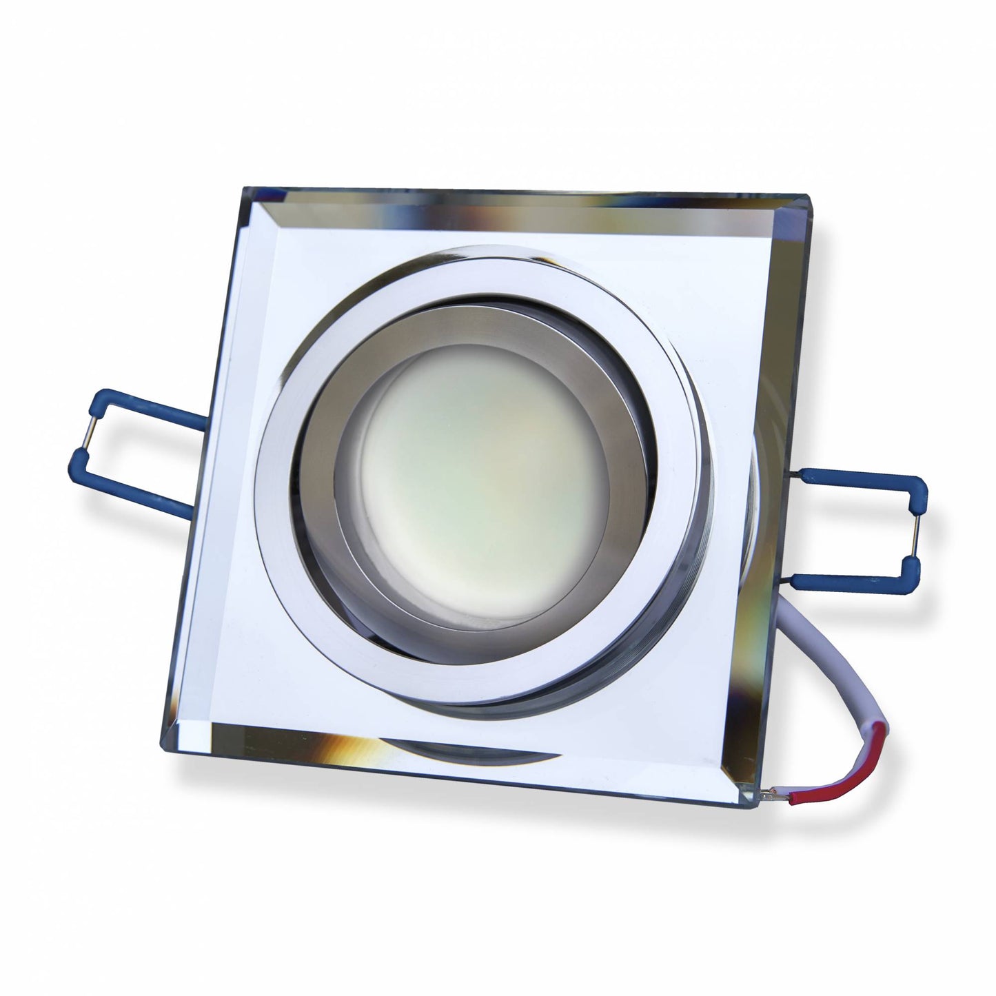 LED Einbaustrahler Glas schwenkbar flach 3-6,5W 230 Volt Einbauspot Lampe