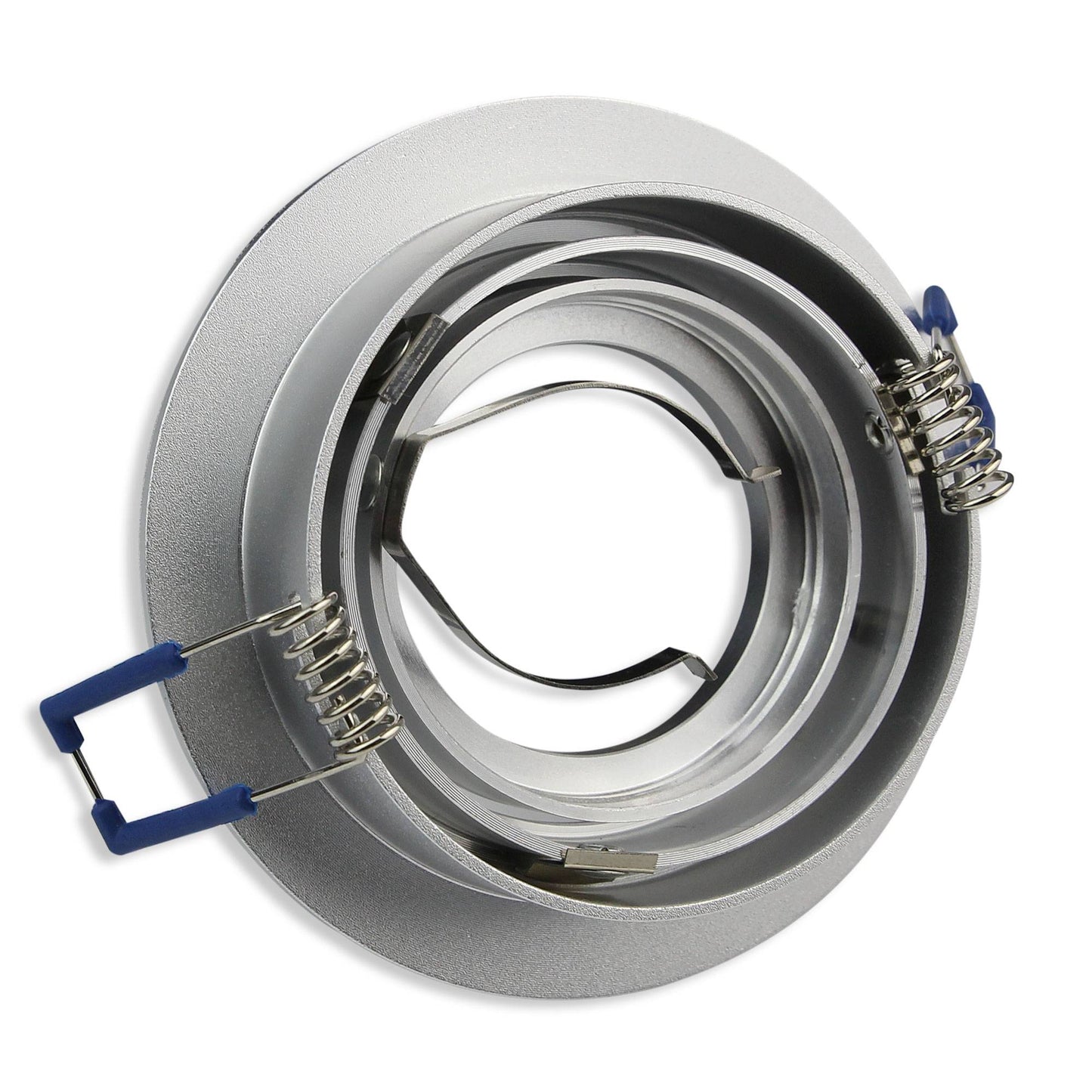 LED Einbaustrahler 230 Volt 5-7W rund eckig Einbauspot Alu 80mm Bohrloch Lampe