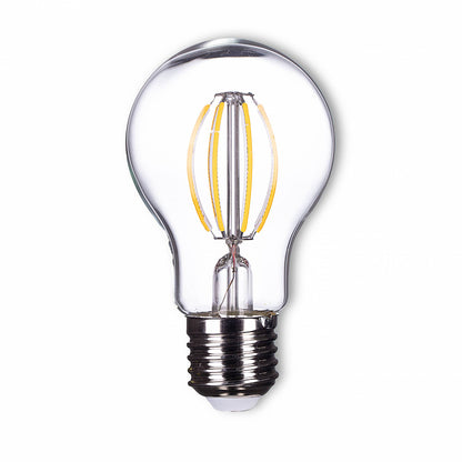 E27 LED Lampe 4W 6W 8W Filament A60 Birne Licht Energiespar Warmweiß Kaltweiß