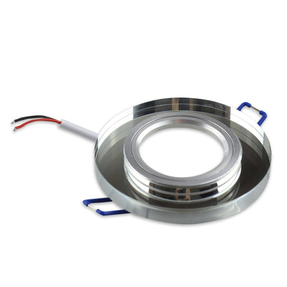 LED Einbaustrahler Glas super flach 3-6,5W Spot Einbauleuchte Panel